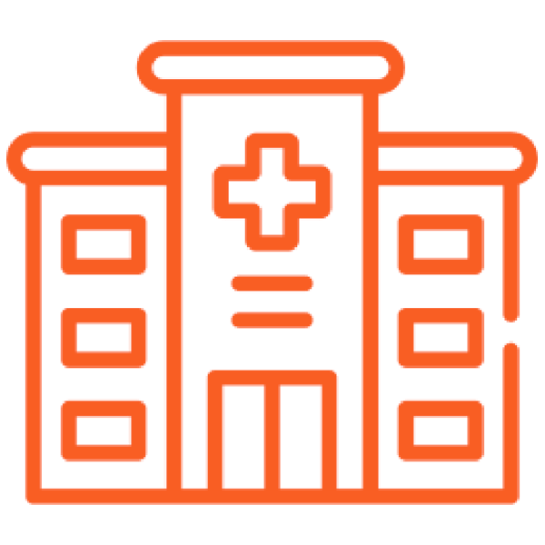 Icon for clinic building